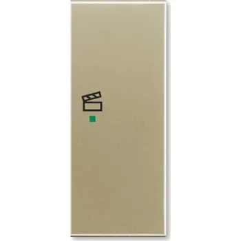 6220E-A02203 33 Kryt 2násobný pravý, symbol scény, šampaňská, ABB-free@home, Time