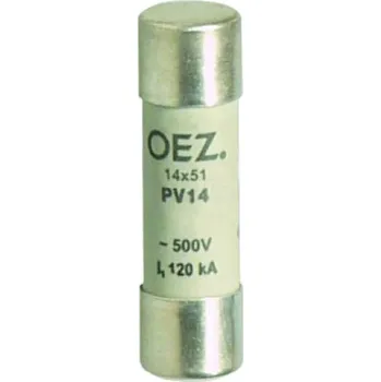 pojistka OEZ:06734 (PV14 40A gG) PV14 40A gG Pojistka válcová 40A gG 14x51, OEZ