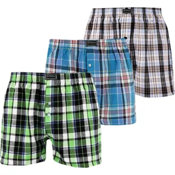 Trenýrky Lodan Pánské trenýrky bavlněné Mix barev - Pesail (Balení/3ks) Barva: Mix barev, Velikost: 4XL