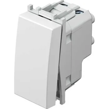 vypínač SM70PW-U Spínač křížový 16AX 250V~ 1M PW - lesklá bílá, TEM