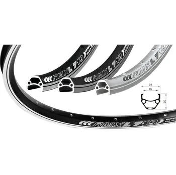 Sport ráfek REMERX DRAGON 719 DISC 622x19 36děr černý nýt