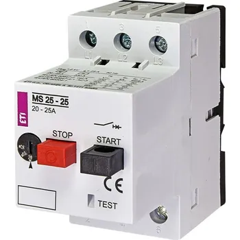 Jistič 004600320 MS25-25 Spouštěč motoru, 20,0 - 25,0 A, ETI