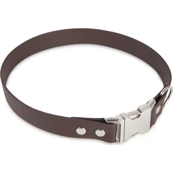 Obojek pro psa FIREDOG ioThane obojek Clip 25mm 50cm Barva: Hnědá