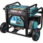 HERON elektrocentrála benzínová, 7,4HP/3,5kW, podvozek 8896140 (Heron 8896140 elektrocentrála benzínová 7,4HP/3,5kW)