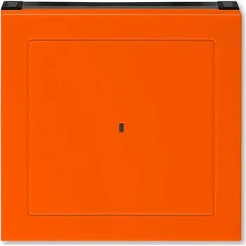 vypínač 3559H-A00700 66 Kryt spínače kartového, oranžová/kouř. černá, ABB Levit