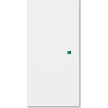 6220H-A02000 03 Kryt 2násobný levý/pravý, bez potisku, bílá, ABB-free@home, Levit