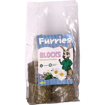 Krmivo pro hlodavce Furries Bezobilné špalíčky pro zdravý žaludek 450g