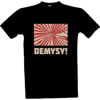 Pánská móda Tričko s potiskem DEMYSY pánské