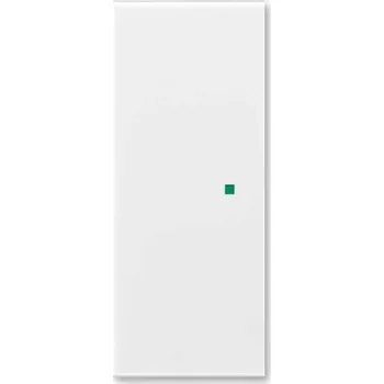 6220E-A02000 03 Kryt 2násobný levý/pravý, bez potisku, bílá/bílá, ABB-free@home, Element, Time