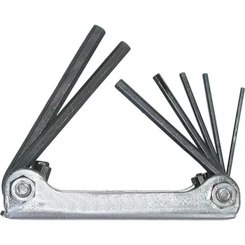 Klíč 100636 Sada imbusových klíčů 7 kusů AF 3/32-3/8, Haupa