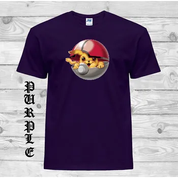 detske-levne-bavlnene-tricko-potisk-Pikachu-Star-Wars Barva: Purple - purpurová, velikost: 152