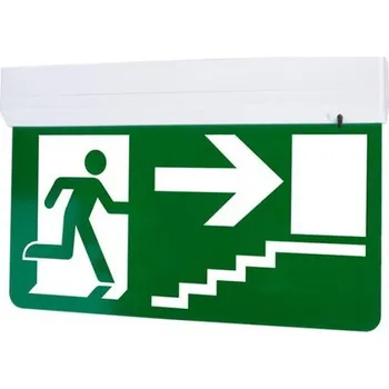 Nouzové osvětlení PN35200011 Svítidlo EUROPA LED KOMPLET nouzové 2W 230V IP20 3h LiFePo4 schody nahoru, Panlux