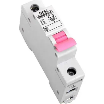 Jistič 01-1003202C EV Jistič EV-6J (6 kA) 1P C 3A, Bonega