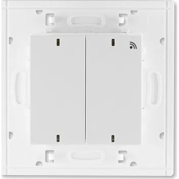 vypínač 3299H-A11908 16 Vysílač ABB RF 868 MHz dvojnásobný, nástěnný, šedá/bílá, ABB