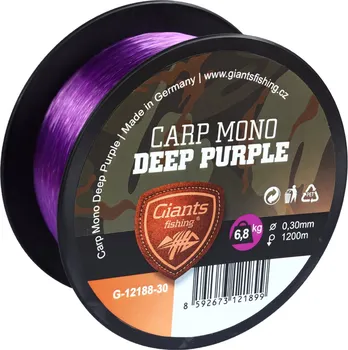 Giants Fishing Carp Mono Deep Purple 0,30 mm/1200 m