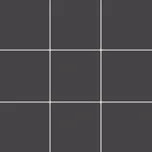 Taurus Color, dlaždice slinutá, 10x10 cm, černá