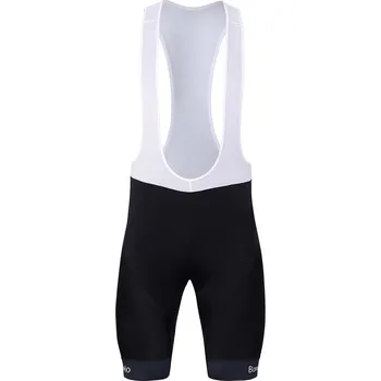 Cyklistické kalhoty BONAVELO Cyklistické kalhoty krátké s laclem - TEAM - černá XS