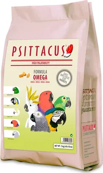 Krmivo pro ptáka Psittacus Omega 3 kg