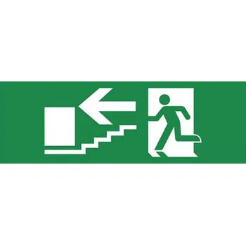 Nouzové osvětlení PIKT-SDL Piktogram: schody dolů doleva 240 x 75, Panlux