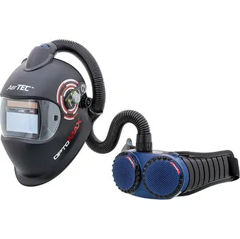 Svářečská kukla MALINA - Safety 30.441.601 Filtrační souprava s FJ CleanAir AerGO a kuklou AerTEC OPTOMX Air