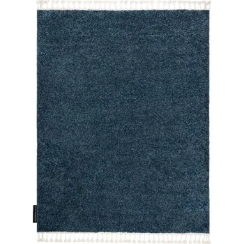 Koberec Kusový koberec Berber 9000 blue, 80x150, modrá, ložnice, Dywany Łuszczów - 1 rok na vrácení + DOPRAVA ZDARMA k Vám i zpět
