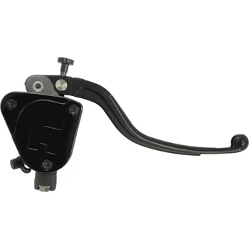 Brzda pro motocykl ACCOSSATO Italy Radiální brzdová pumpa kovaná ACCOSSATO 16x18 s pevnou páčkou Barva páčky: červená, Délka páčky: krátká 16.5 cm