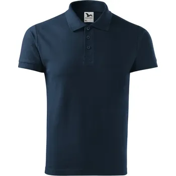 Cotton polokošile pánská námořní modrá S