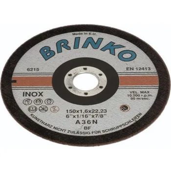Řezný kotouč 6215/150 Kotouč řezný na ocel průměr 150 mm, Brinko