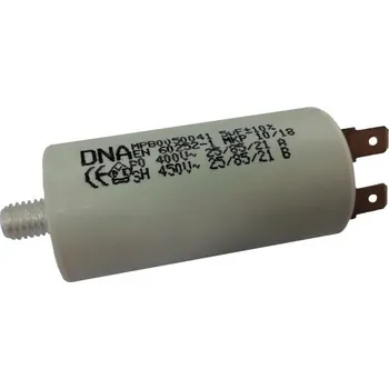 Elektronická součástka MPB0050041 Kondenzátor 5uF/400V motorový běhový a rozběhový, faston, šroub M8