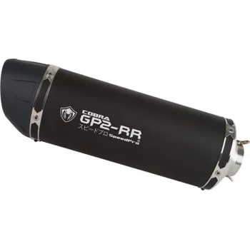 Výfuk pro motocykl Yamaha R6 laděný výfuk COBRA GP2-RR Black