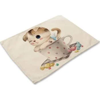 prostírání 4x KUCHYŇSKÁ PODLO(R)KA POD NÁDOBÍ MRKAČKA + extra výběr z 4000 produktů