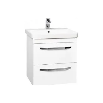 Koupelnový nábytek Krajcar LX Luxury koupelnová skříňka s umyvadlem 60 x 65 x 46 cm bílá LX60