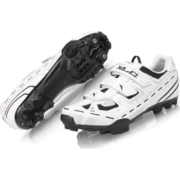 Pánské cyklistické tretry Cyklotretry XLC CB-M06I MTB bílé vel. 39 (Cyklotretry XLC CB-M06I MTB bílé vel. 39)