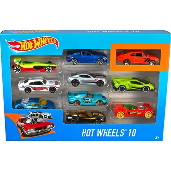 autíčko Hot Wheels angličák 10PACK