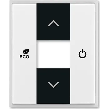 6220E-A03000 01 Kryt pro termostat prostorový, bílá/ledová bílá, ABB-free@home, Time, Element