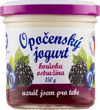 Bohemilk Opočenský jogurt borůvka/ostružina 150 g