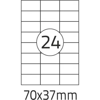 Obalový materiál Samolepící etikety 70/37