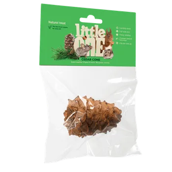 Krmivo pro hlodavce Little One cedrová šiška 1 ks