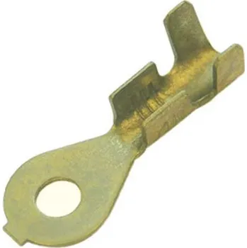 Kabelové oko 280120 Oko lisovací mosazné 0,5 - 1 mm2, M 3, Haupa