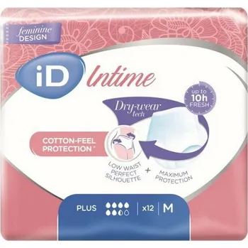 Inkontinenční kalhotky Ontex iD Pants Intime Plus 5551265120 M 12 ks