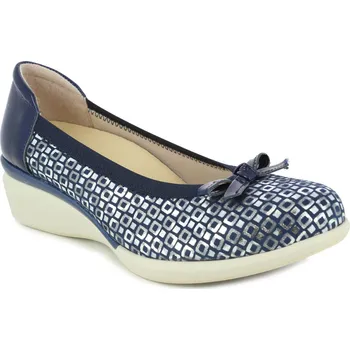 Dámská zdravotní obuv Doctor Cutillas ALBA 55433 dámská balerinka na klínku modrá Velikost: 36