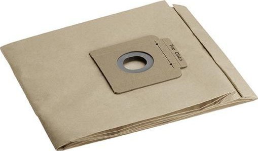 Kärcher Papierfilter Staubsaugerbeutel T 15/1 – 10 Stück, Original Ersatz