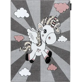 Koberec Dětský kusový koberec Petit Unicorn grey, 200x290, šedá, dětský pokoj, Dywany Łuszczów - 1 rok na vrácení + DOPRAVA ZDARMA k Vám i zpět