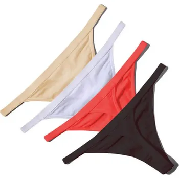 Dámské erotické kalhotky Tanga vhodná i pod catsuit M-XL Barva: červená