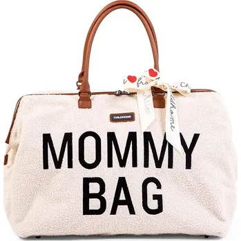 Přebalovací taška CHILDHOME Mommy Bag Teddy Off White