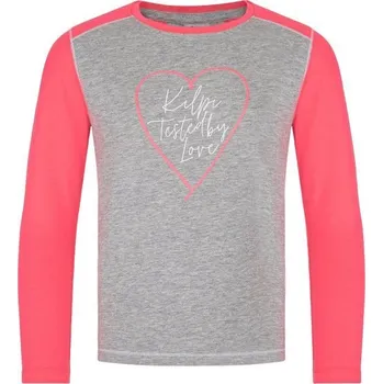 Dámská mikina Dětské bavlněné triko KILPI Sonier šedé Velikost: 158