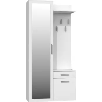 Předsíňová stěna Předsíňová stěna Belfast, matně bílá