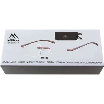 Brýle na čtení MONTANA EYEWEAR Dioptrické brýle BOX68B +2,50 Flex