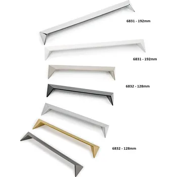 Nábytkové kování 6831 - 800 matný chrom, 192 mm