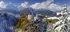 Puzzle Ravensburger Neuschwanstein panorama 2000 dílků